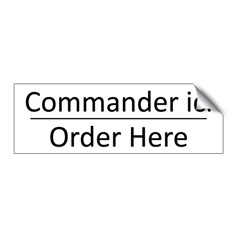 Commander ici - Order Here