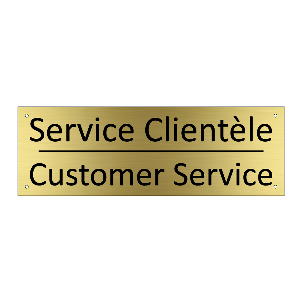 Service Clientèle - Customer Service