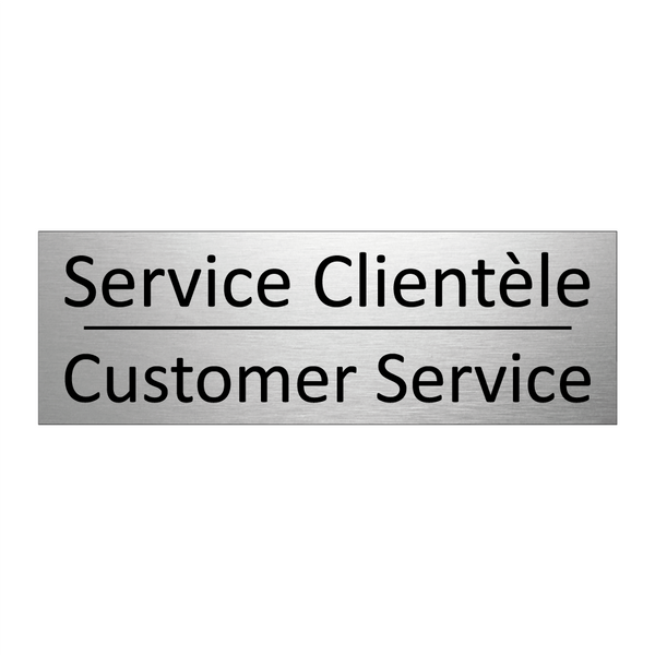 Service Clientèle - Customer Service