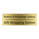 Station d'emballage cadeau - Gift Wrapping Station