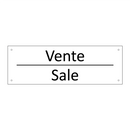 Vente - Sale