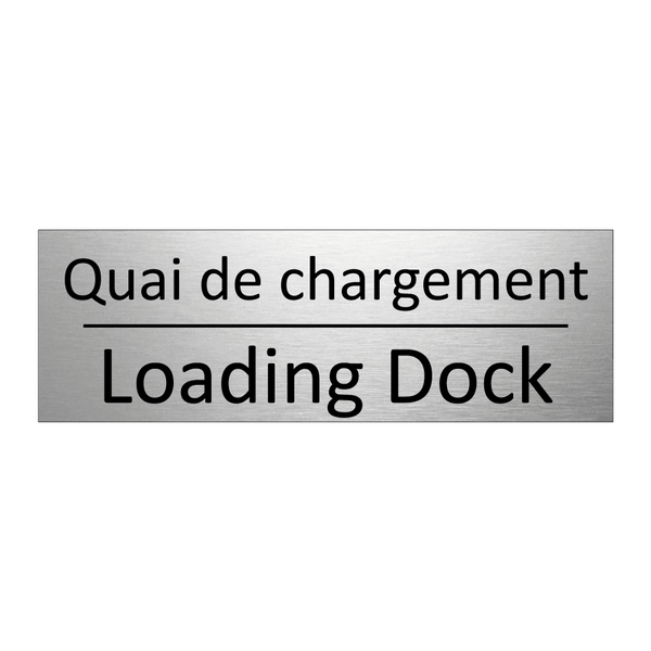 Quai de chargement - Loading Dock
