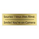 Souriez ! Vous êtes filmé. - Smile! You're on Camera