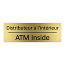 Distributeur à l'intérieur - ATM Inside
