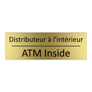 Distributeur à l'intérieur - ATM Inside