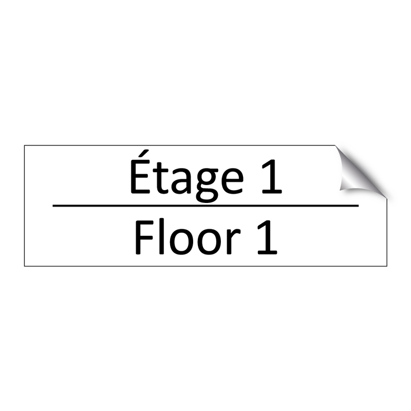 Étage 1 - Floor 1