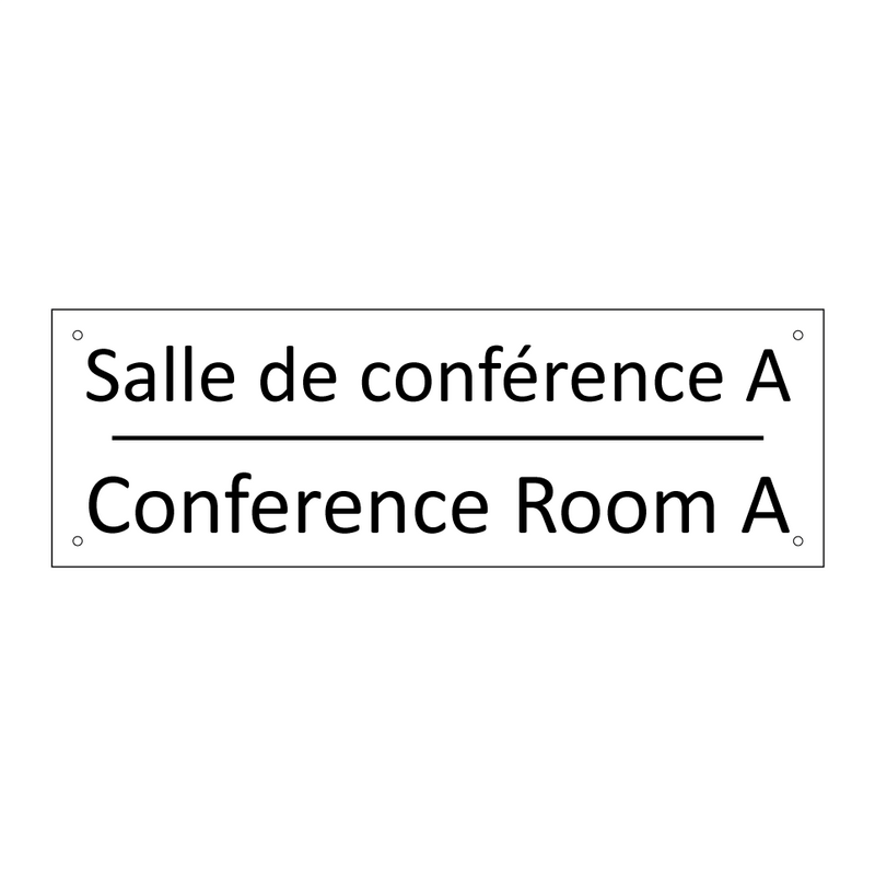 Salle de conférence A - Conference Room A