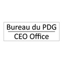 Bureau du PDG - CEO Office
