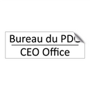 Bureau du PDG - CEO Office