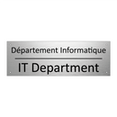 Département Informatique - IT Department