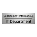 Département Informatique - IT Department