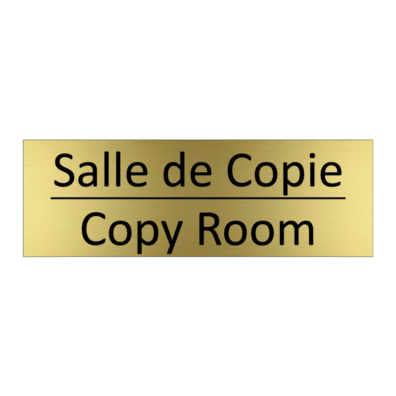 Salle de Copie - Copy Room