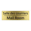 Salle des courriers - Mail Room