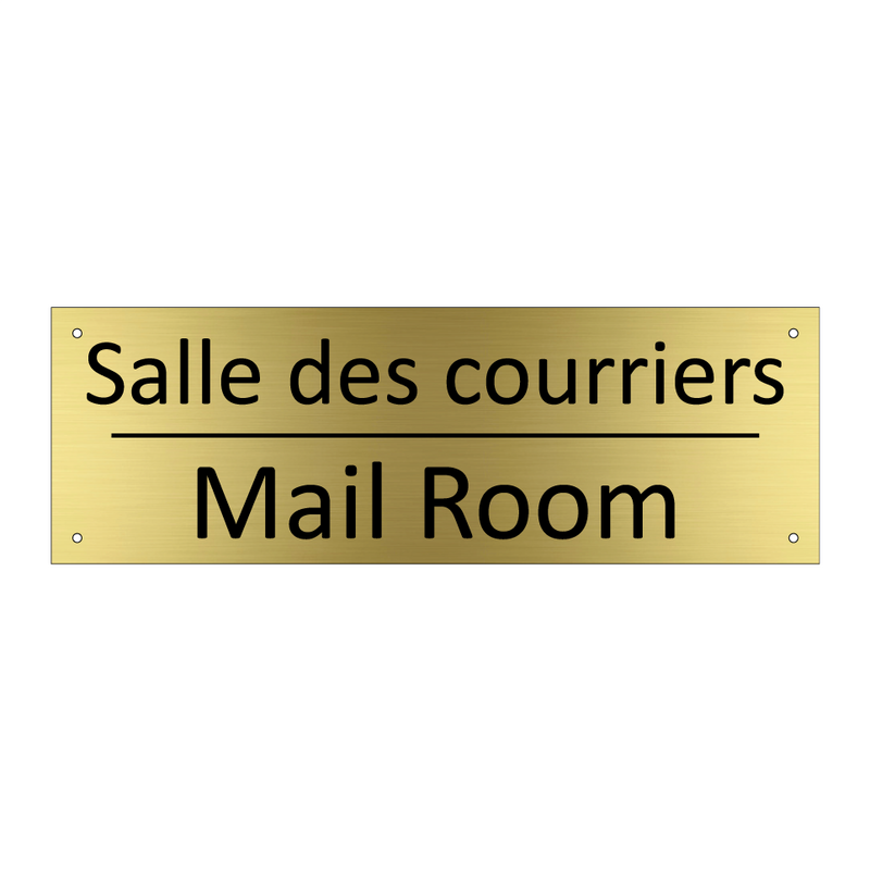 Salle des courriers - Mail Room