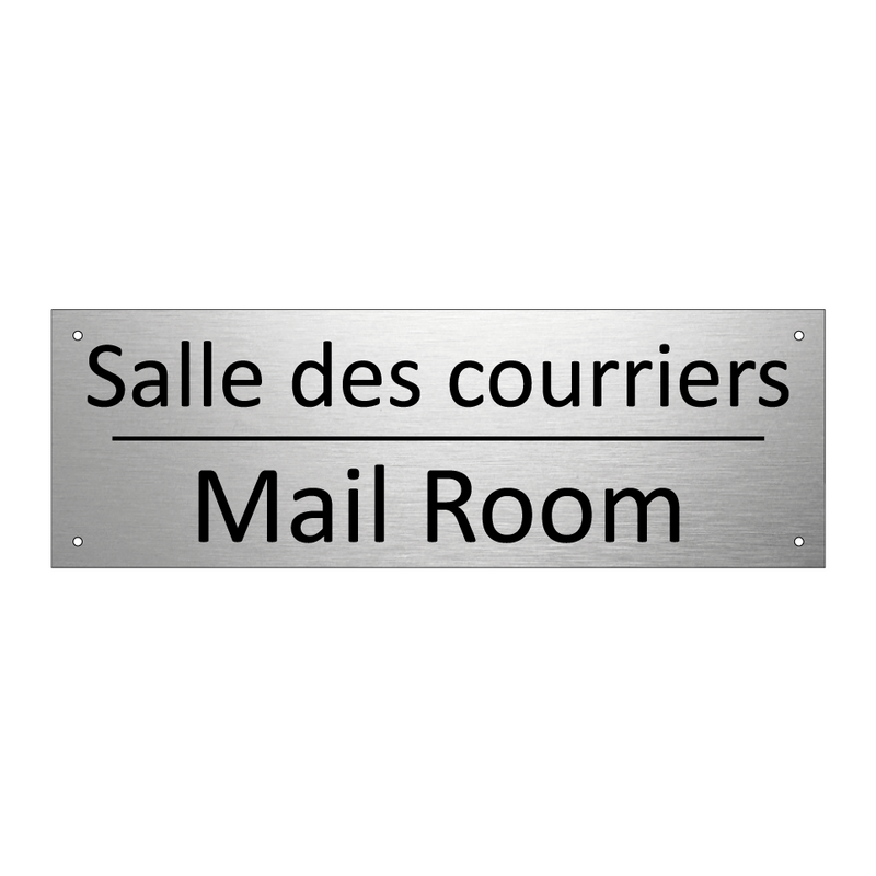 Salle des courriers - Mail Room