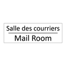 Salle des courriers - Mail Room