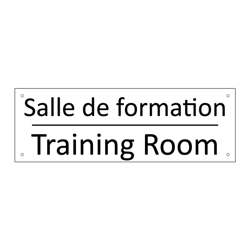 Salle de formation - Training Room