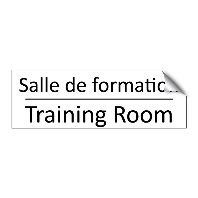 Salle de formation - Training Room