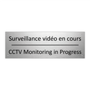 Surveillance vidéo en cours - CCTV Monitoring in Progress