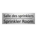 Salle des sprinklers - Sprinkler Room