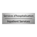Services d'hospitalisation - Inpatient Services