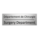 Département de Chirurgie - Surgery Department