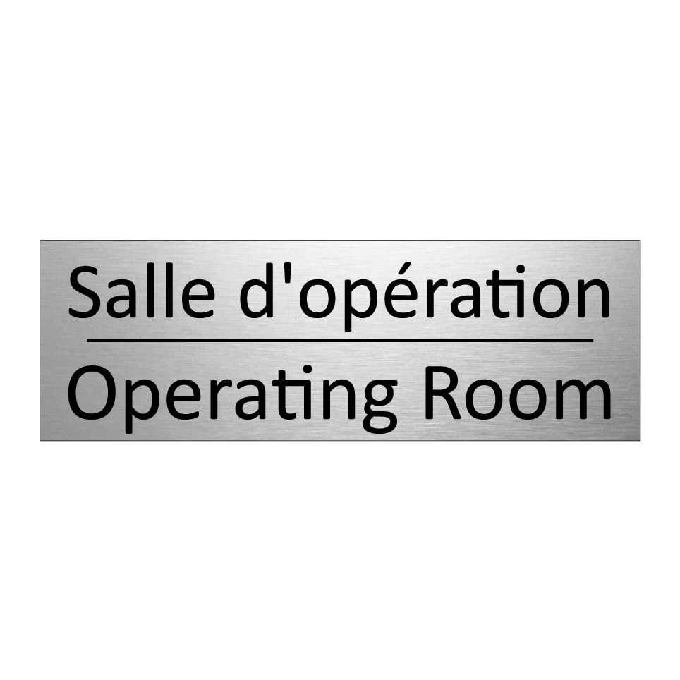 Salle d'opération - Operating Room