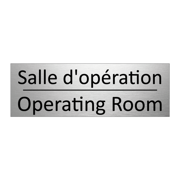 Salle d'opération - Operating Room