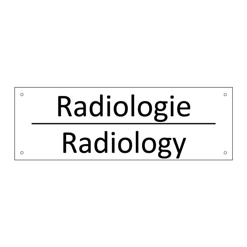 Radiologie - Radiology