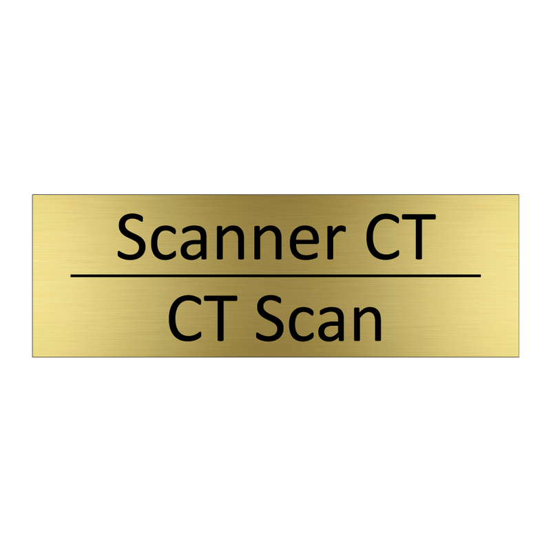 Scanner CT - CT Scan