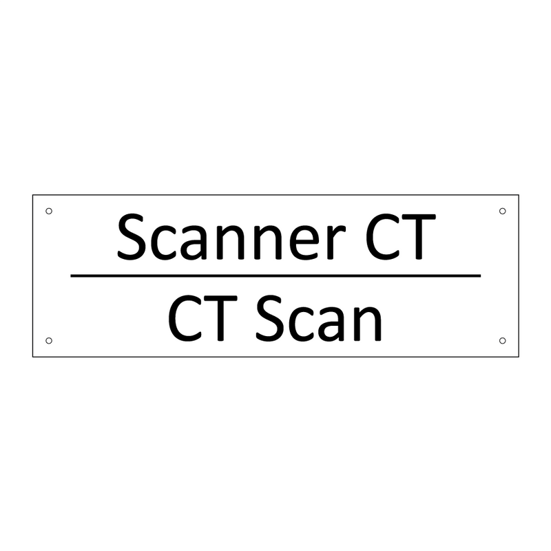 Scanner CT - CT Scan