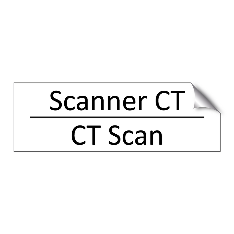 Scanner CT - CT Scan