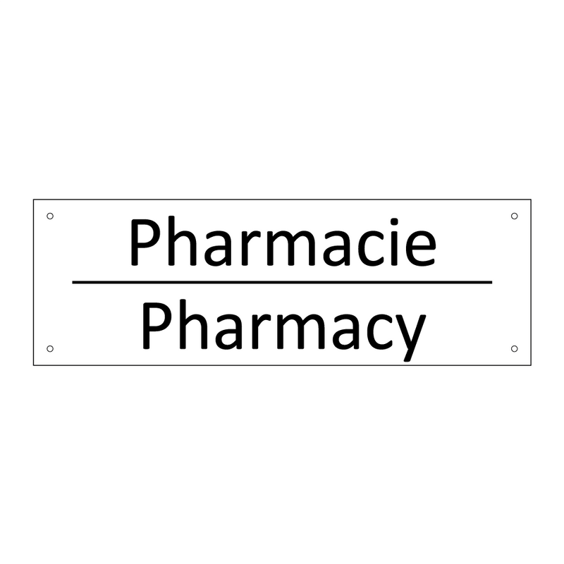 Pharmacie - Pharmacy