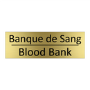 Banque de Sang - Blood Bank