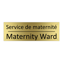 Service de maternité - Maternity Ward