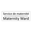 Service de maternité - Maternity Ward