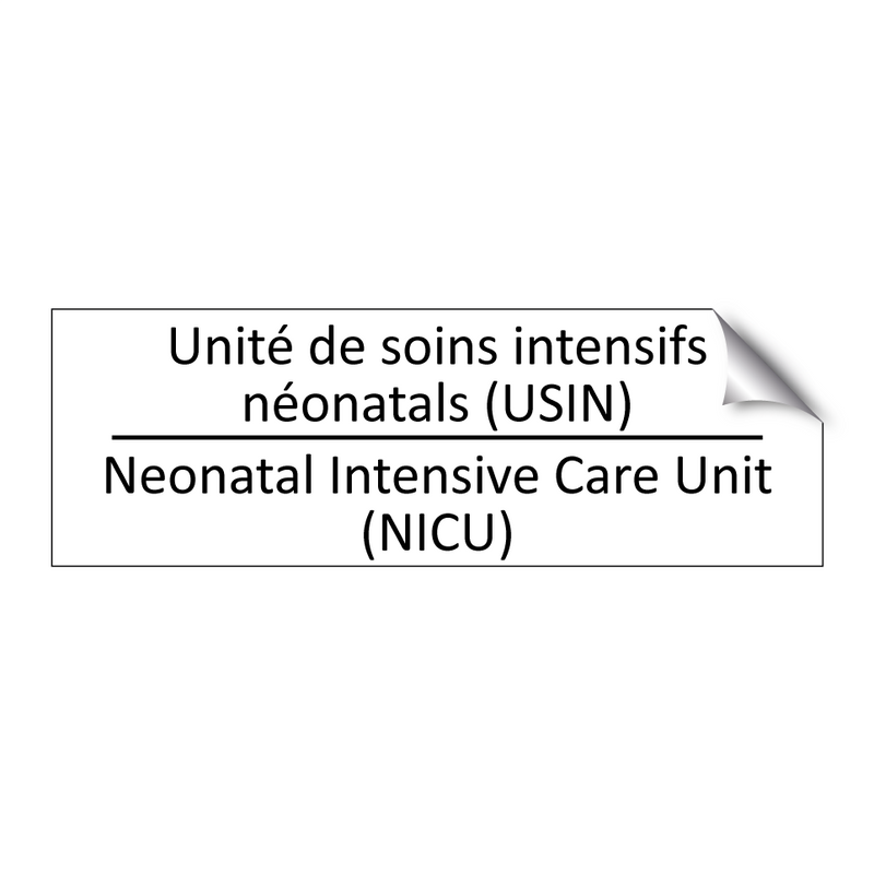 Unité de soins intensifs néonatals  /.../ - Neonatal Intensive Care Unit (NICU) /.../