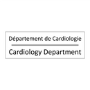 Département de Cardiologie - Cardiology Department