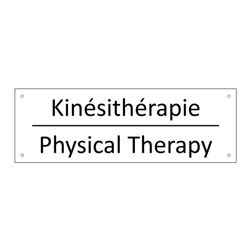 Kinésithérapie - Physical Therapy