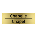 Chapelle - Chapel
