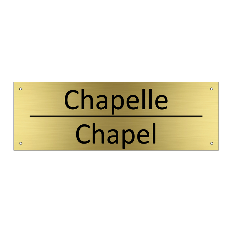 Chapelle - Chapel