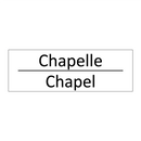 Chapelle - Chapel