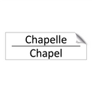 Chapelle - Chapel