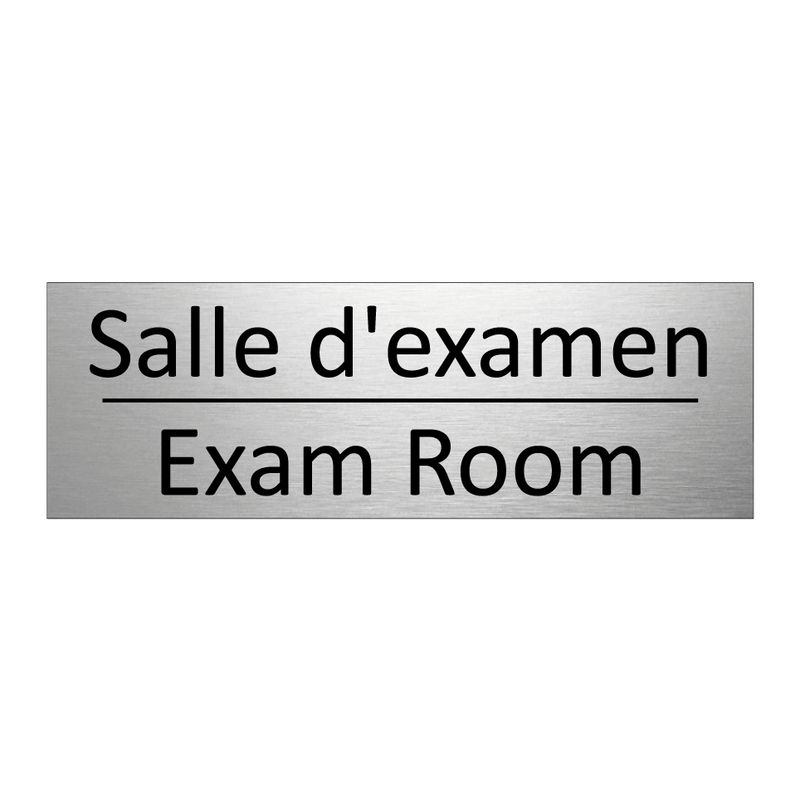 Salle d'examen - Exam Room