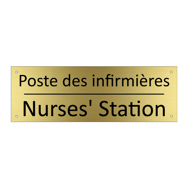 Poste des infirmières - Nurses' Station