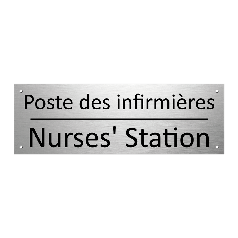 Poste des infirmières - Nurses' Station