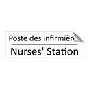 Poste des infirmières - Nurses' Station
