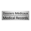 Dossiers Médicaux - Medical Records