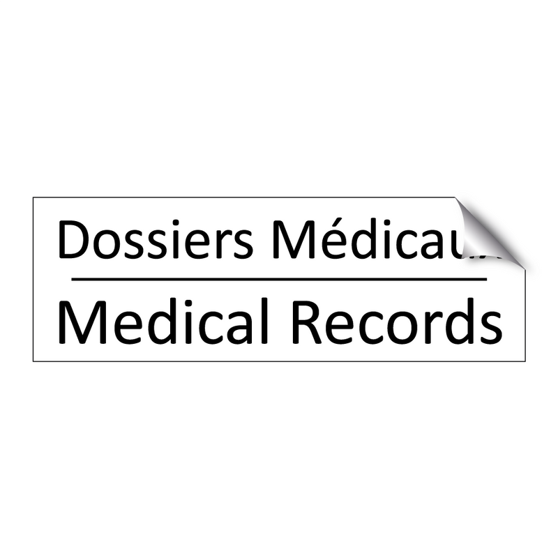 Dossiers Médicaux - Medical Records