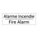 Alarme Incendie - Fire Alarm